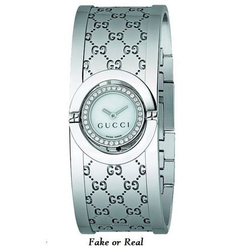 gucci cuff watch replica|how to authenticate gucci watch.